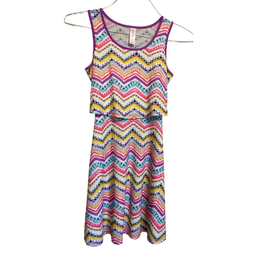 Colorful Dress by Justice girl’s size 12